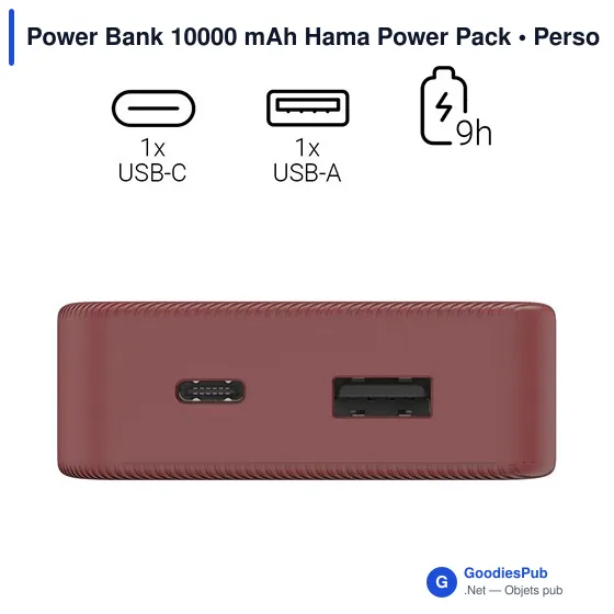 Power Bank 10000 mAh Hama Power Pack - Image 10