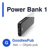 Power Bank 10000 mAh Hama Power Pack Performance - Miniature 1