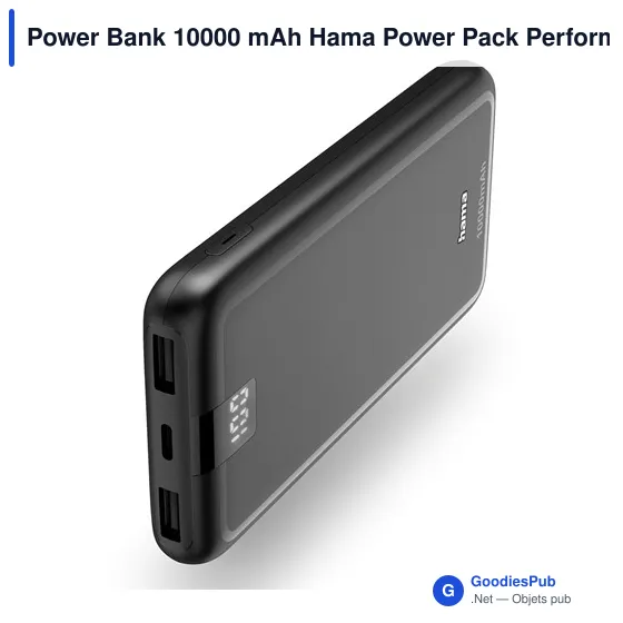 Power Bank 10000 mAh Hama Power Pack Performance - Image 2