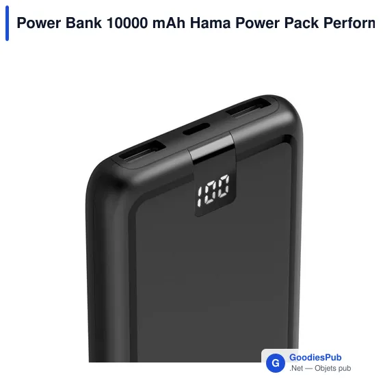 Power Bank 10000 mAh Hama Power Pack Performance - Image 5