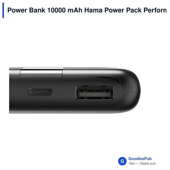 Power Bank 10000 mAh Hama Power Pack Performance - Image 6