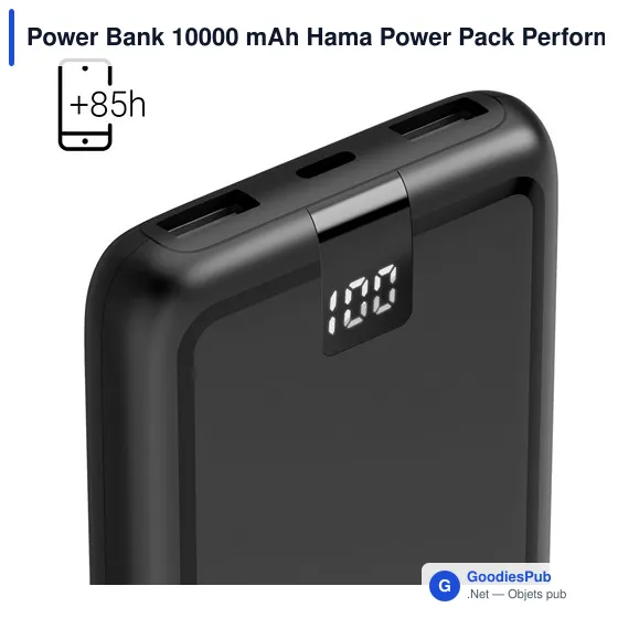 Power Bank 10000 mAh Hama Power Pack Performance - Image 7