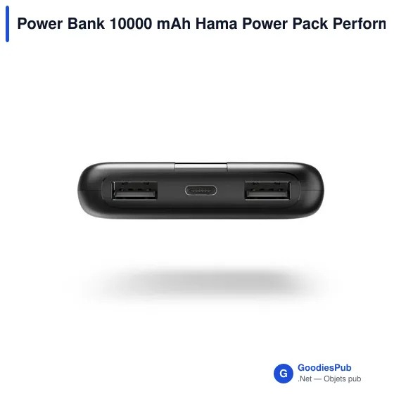 Power Bank 10000 mAh Hama Power Pack Performance - Image 8