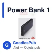 Power Bank 10000 mAh Hama Power Pack Performance - Miniature 10