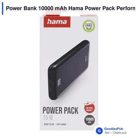 Power Bank 10000 mAh Hama Power Pack Performance - Image 10