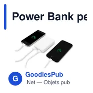 Power Bank personnalisable 10000 mAh avec logo | Hart - Miniature 7
