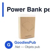 Power Bank personnalisable 10000 mAh avec logo | Hart - Miniature 10