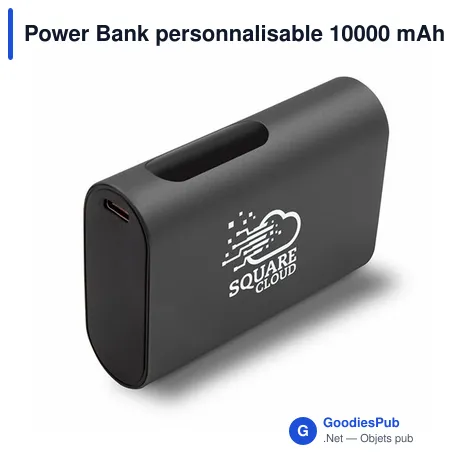 Power Bank personnalisable 10000 mAh avec logo | Walt