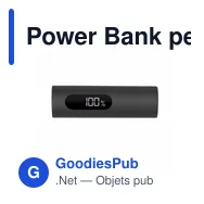 Power Bank personnalisable 10000 mAh avec logo | Walt - Miniature 12