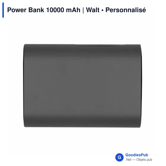 Power Bank personnalisable 10000 mAh avec logo | Walt - Image 10