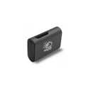 Variante graphite - Power Bank personnalisable 10000 mAh avec logo | Walt