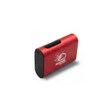 Variante rouge - Power Bank personnalisable 10000 mAh avec logo | Walt