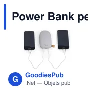Power Bank personnalisable 10400 mAh avec logo - Air Gifts "pierre" - Miniature 6