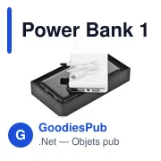Power Bank personnalisable 12000 mAh avec logo | Sawyer - Miniature 6
