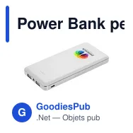 Power Bank personnalisable 12000 mAh avec logo | Sawyer - Miniature 10