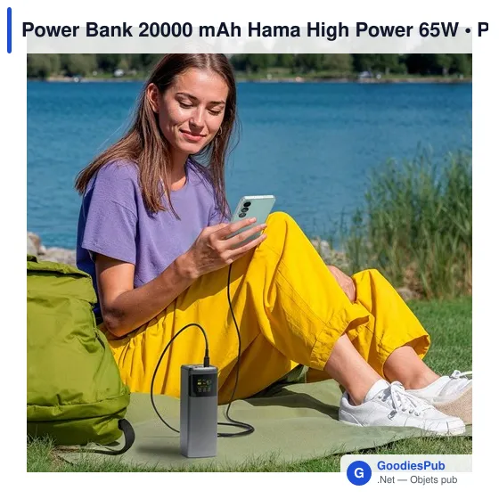 Power Bank 20000 mAh Hama High Power 65W - Image 14