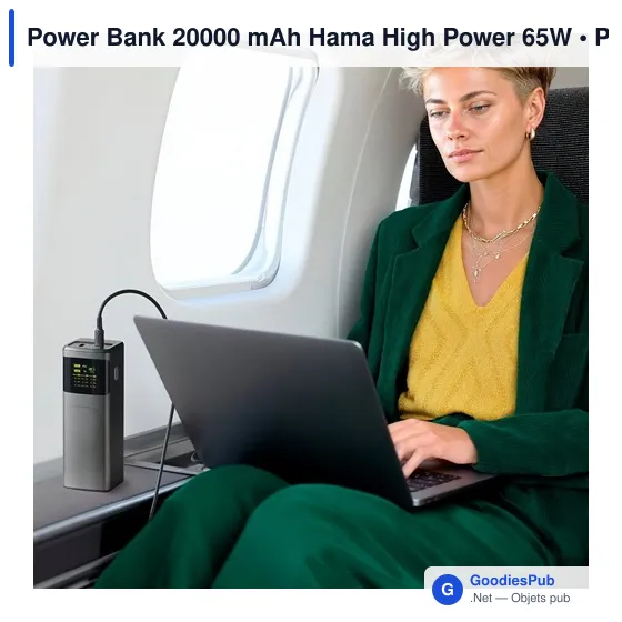 Power Bank 20000 mAh Hama High Power 65W - Image 15