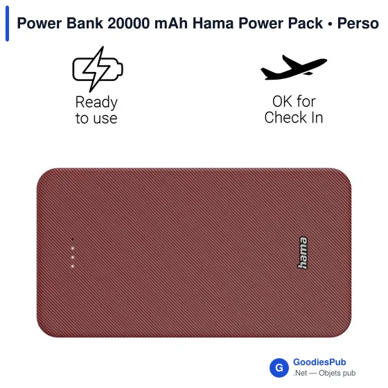 Power Bank 20000 mAh Hama Power Pack - Image 25