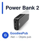 Power Bank 20000 mAh Hama Power Pack Performance - Miniature 1