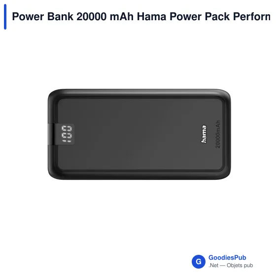 Power Bank 20000 mAh Hama Power Pack Performance - Image 3