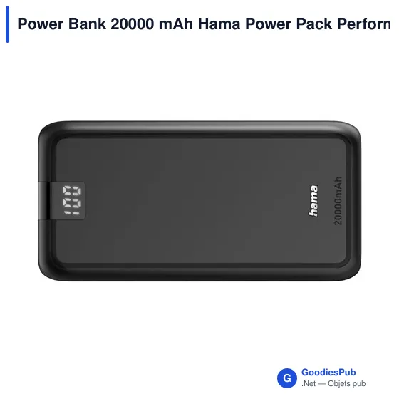 Power Bank 20000 mAh Hama Power Pack Performance - Image 4