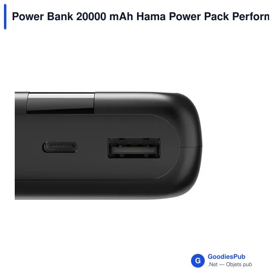 Power Bank 20000 mAh Hama Power Pack Performance - Image 6