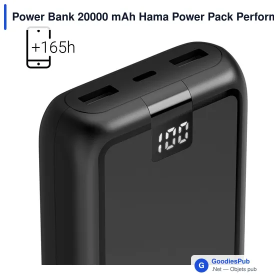 Power Bank 20000 mAh Hama Power Pack Performance - Image 7