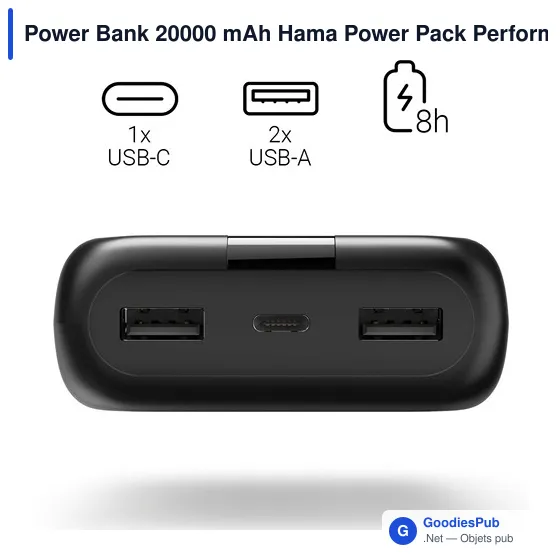 Power Bank 20000 mAh Hama Power Pack Performance - Image 9