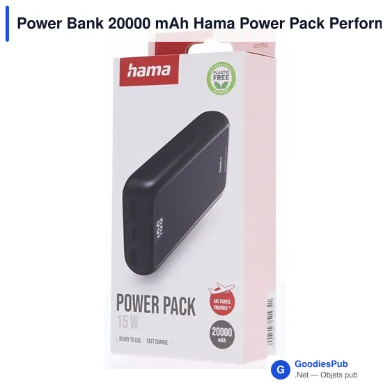 Power Bank 20000 mAh Hama Power Pack Performance - Image 10