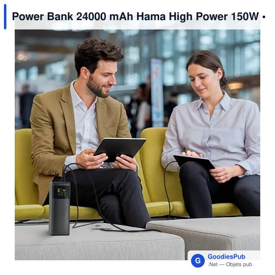Power Bank 24000 mAh Hama High Power 150W - Image 13
