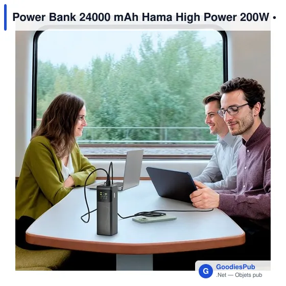 Power Bank 24000 mAh Hama High Power 200W - Image 13