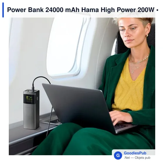 Power Bank 24000 mAh Hama High Power 200W - Image 15