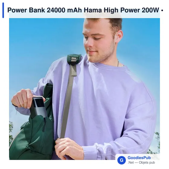 Power Bank 24000 mAh Hama High Power 200W - Image 10
