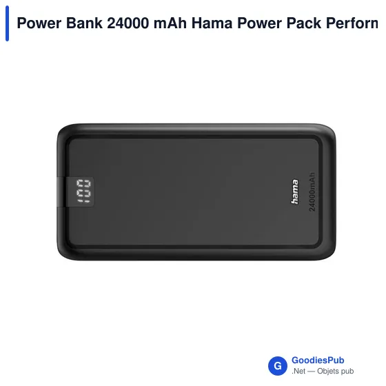 Power Bank 24000 mAh Hama Power Pack Performance - Image 3