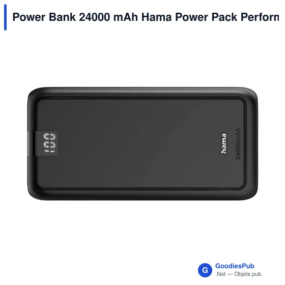 Power Bank 24000 mAh Hama Power Pack Performance - Image 4