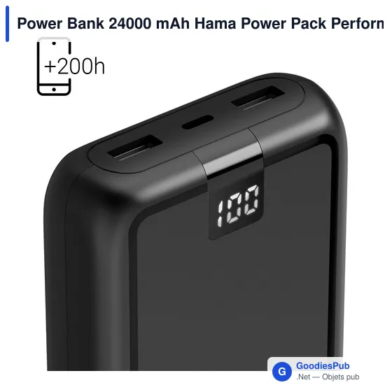 Power Bank 24000 mAh Hama Power Pack Performance - Image 7