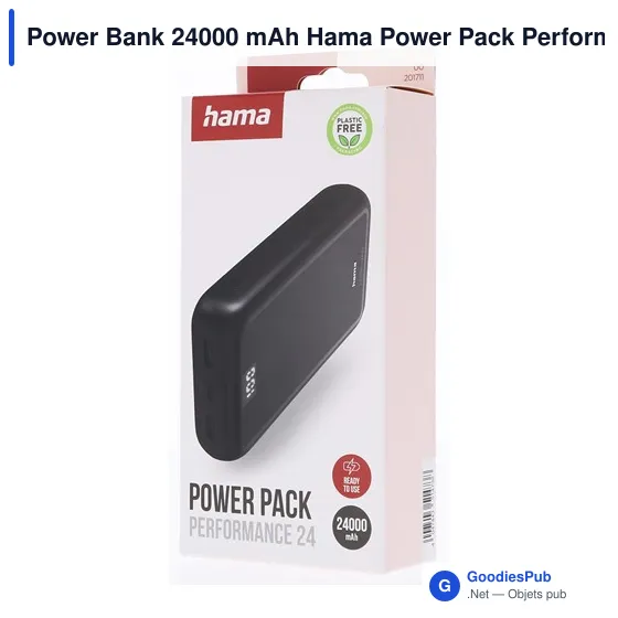 Power Bank 24000 mAh Hama Power Pack Performance - Image 10