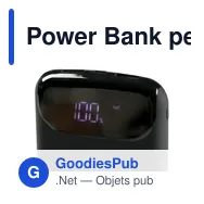 Power Bank personnalisable 8000 mAh avec logo - Mauro Conti - Miniature 9