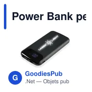 Power Bank personnalisable 8000 mAh avec logo - Mauro Conti - Miniature 10