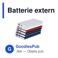 Batterie externe personnalisable Power Bank Backen avec logo - Miniature 11
