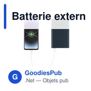 Batterie externe personnalisable Power Bank Backen avec logo - Miniature 12