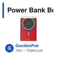 Power Bank Bertex - Miniature 1