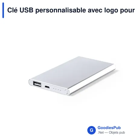 Clé USB personnalisable avec logo pour entreprises