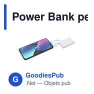 Power Bank personnalisable Brandin avec logo - Chargeur compact - Miniature 5