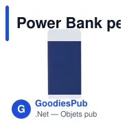 Power Bank personnalisable Caplan avec logo - Chargeur 5000 mAh - Miniature 6