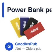 Power Bank personnalisable Caplan avec logo - Chargeur 5000 mAh - Miniature 10
