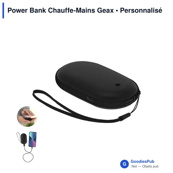 Power Bank Chauffe-Mains Geax - Image 1