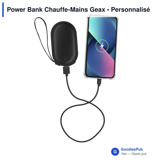Power Bank Chauffe-Mains Geax - Image 4