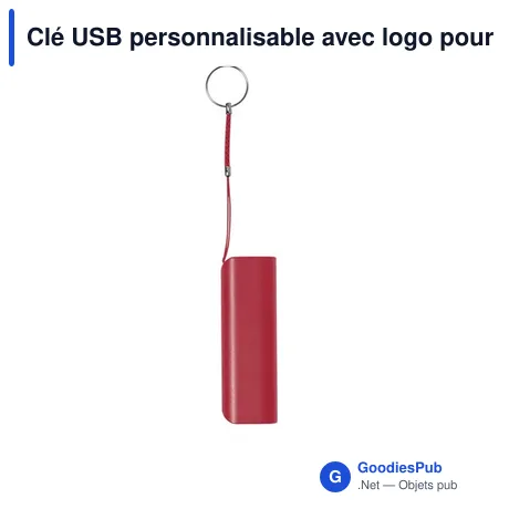 Clé USB personnalisable avec logo pour entreprises