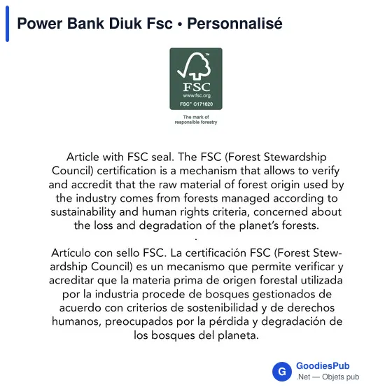Power Bank Diuk Fsc - Image 11